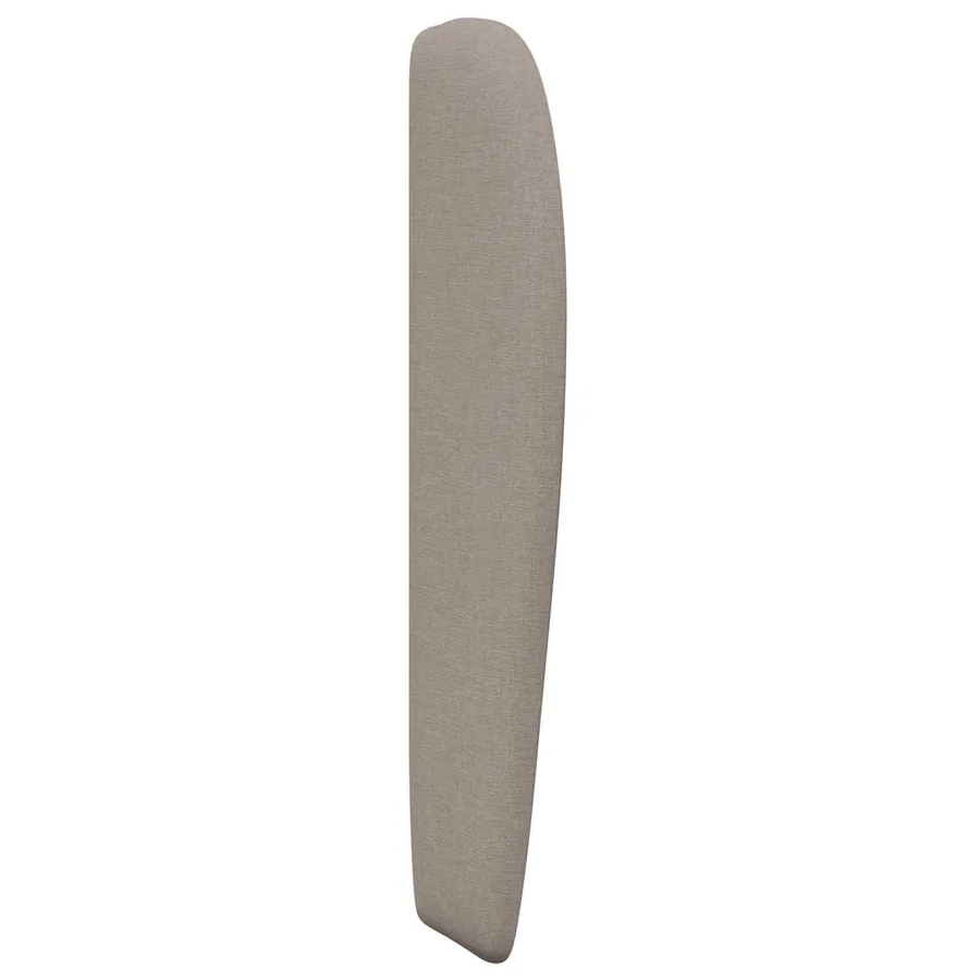 Oreille de tête de lit Beige 80 x 23 x 6 cm tissu - 5