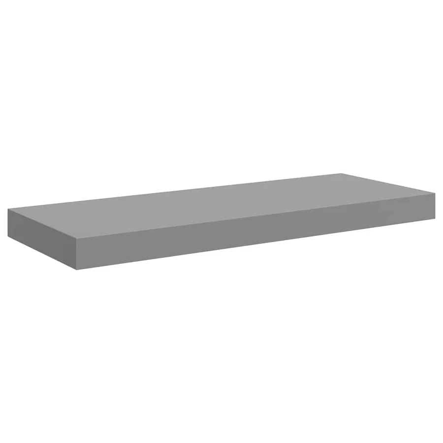 Étagères murales flottantes 4 pcs Gris 60x23,5x3,8 cm MDF - 6