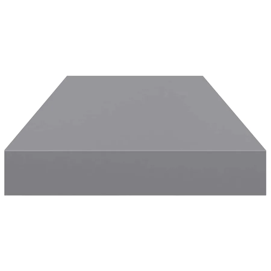 Étagères murales flottantes 4 pcs Gris 60x23,5x3,8 cm MDF - 8