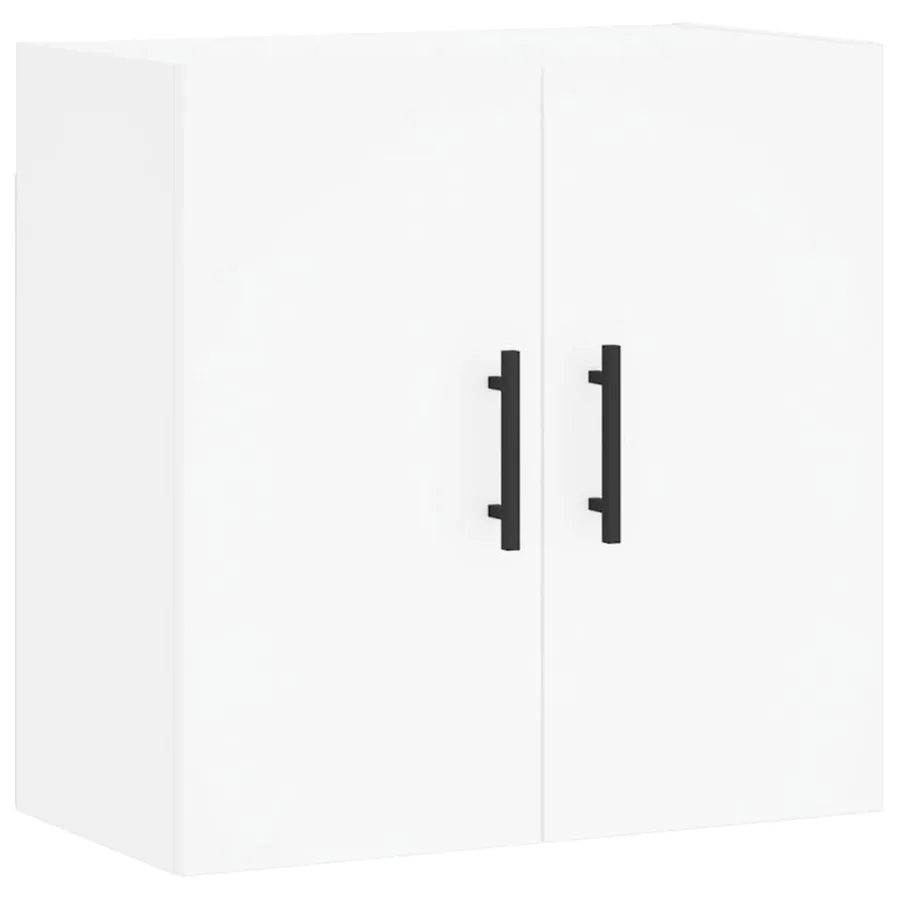Armoire murale blanc 60x31x60 cm bois d'ingénierie - 2