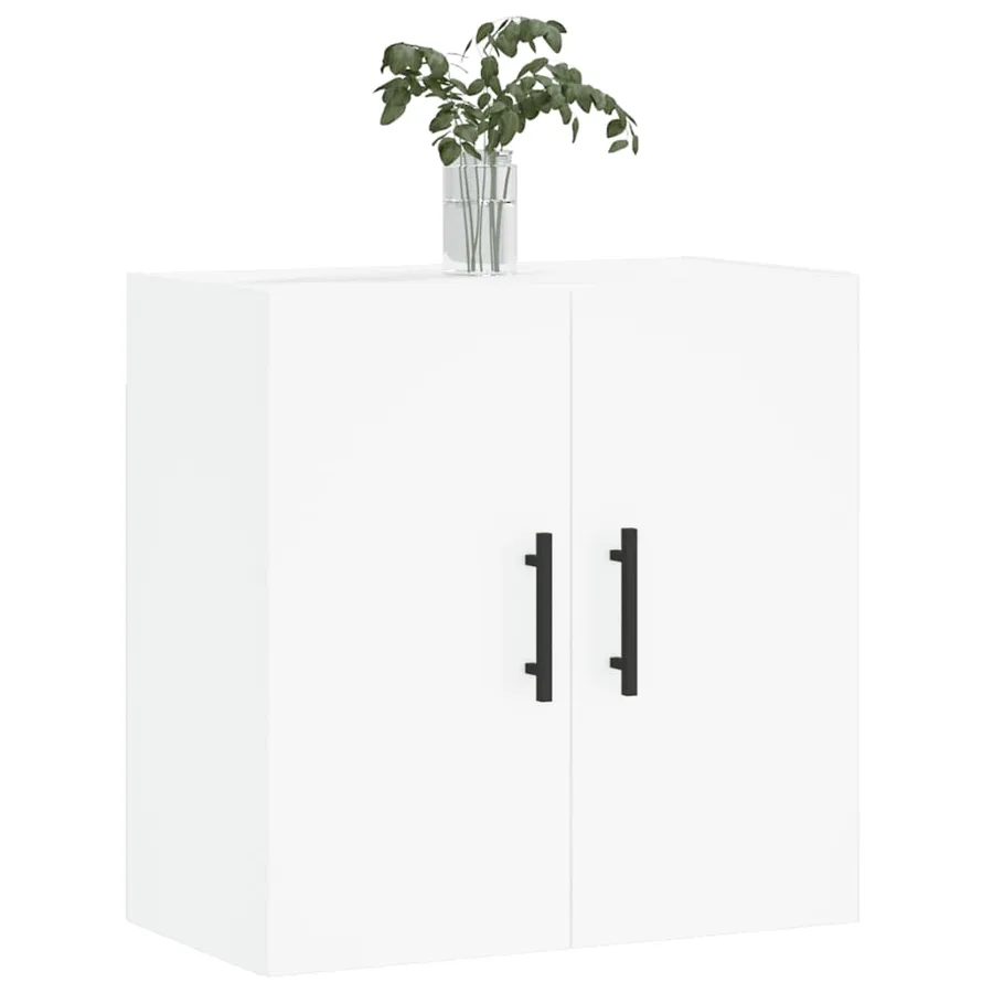Armoire murale blanc 60x31x60 cm bois d'ingénierie - 3