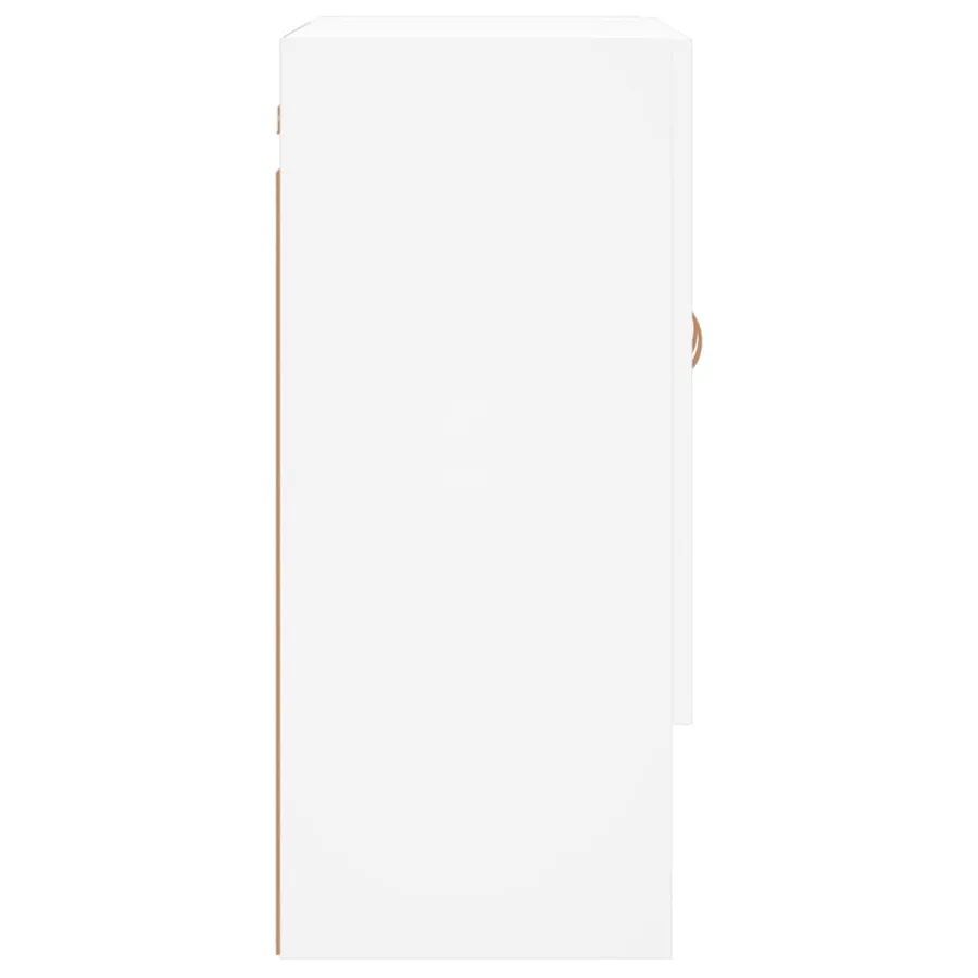 Armoire murale blanc 60x31x70 cm bois d'ingénierie - 7