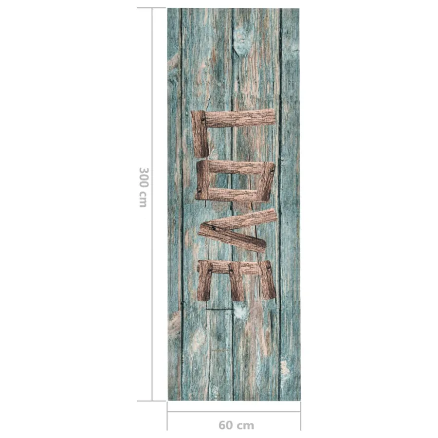 Tapis de cuisine lavable Love 60x300 cm - 6