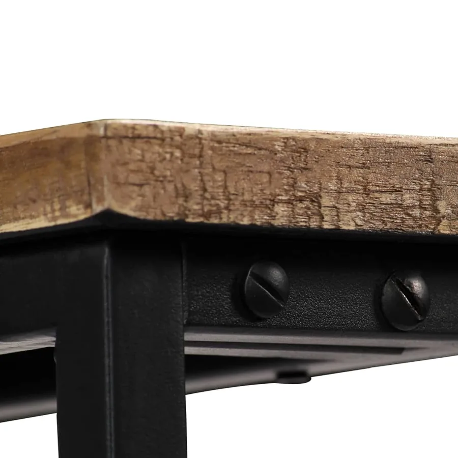 Table console Teck recyclé massif 90 x 30 x 76 cm - 10