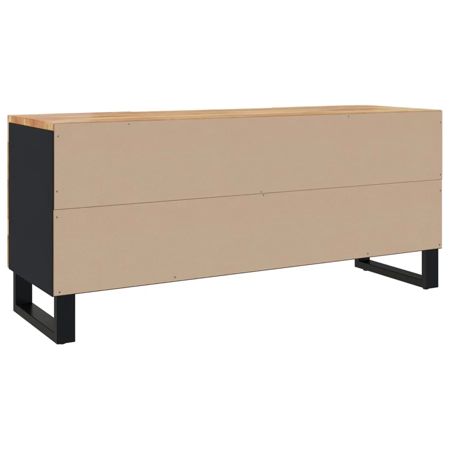 Meuble TV 105x33x46 cm Bois d'acacia massif - 5