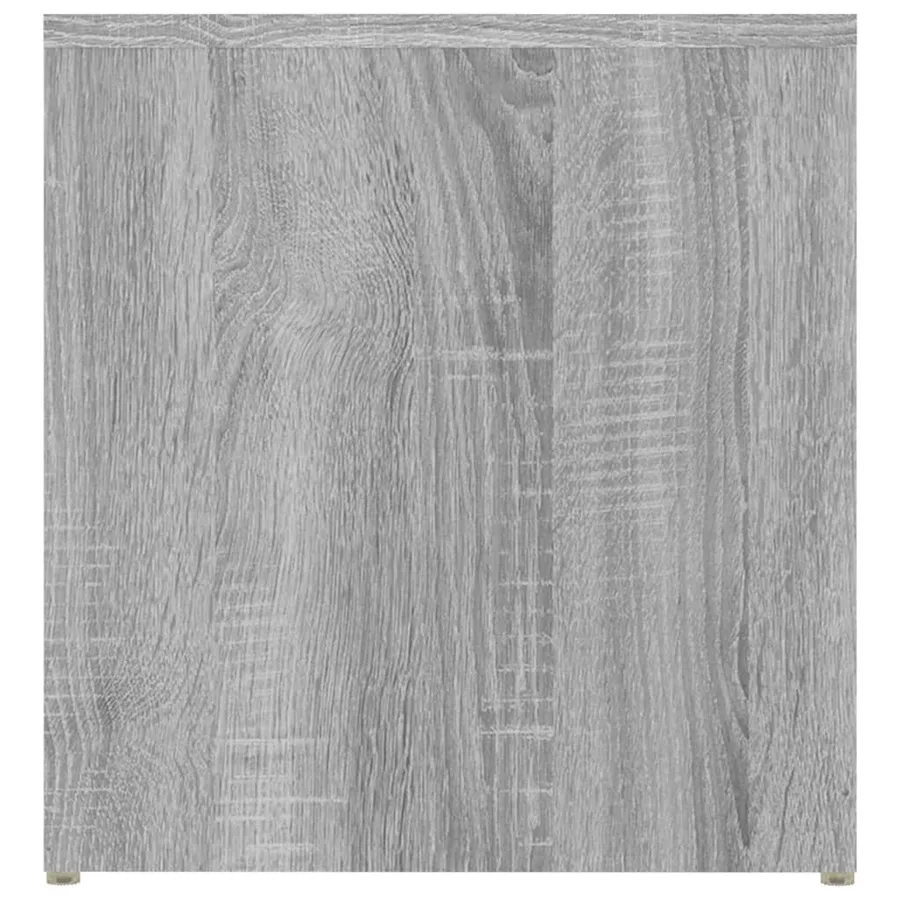 Table d'appoint Sonoma gris 59x36x38 cm Bois d'ingénierie - 5