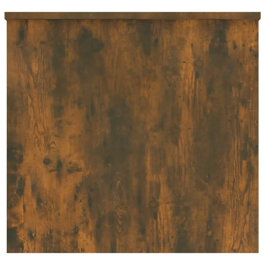 Table basse Chêne fumé 102x55,5x52,5 cm Bois d'ingénierie - 5