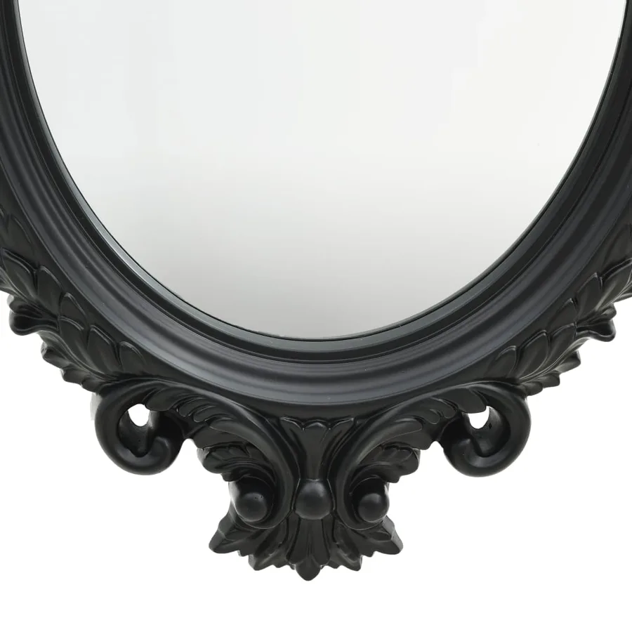 Miroir mural style château 56x76 cm Noir - 3