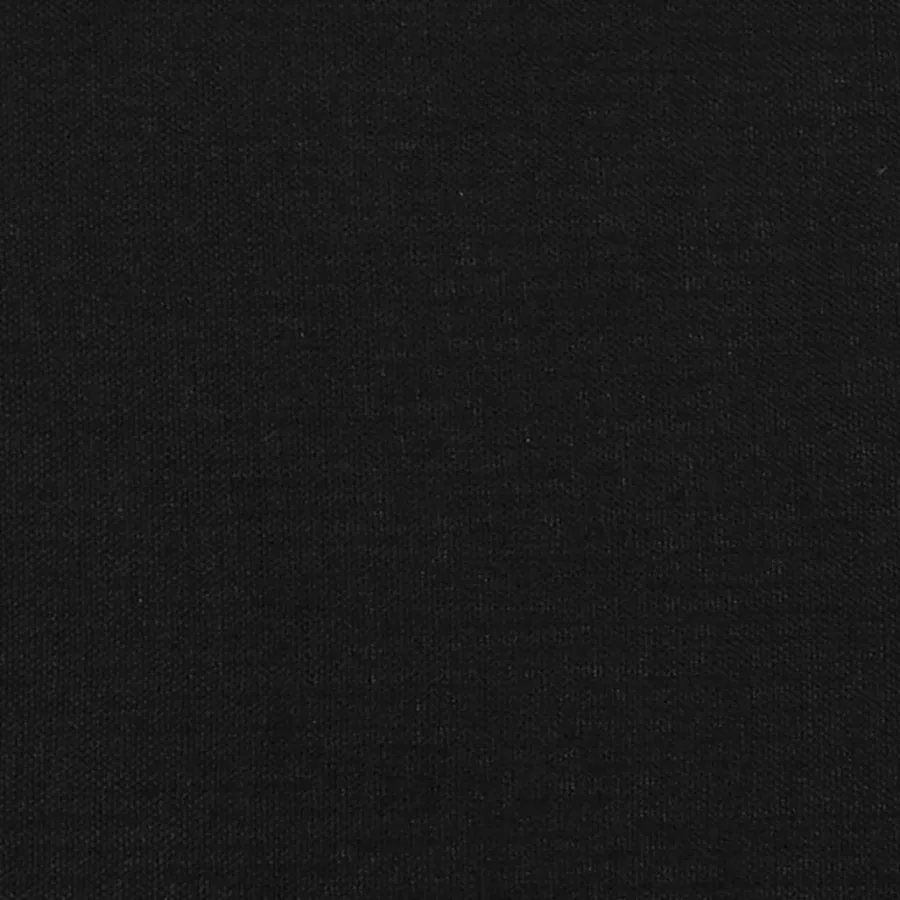 Cadre de lit à lattes noir 100x200 cm tissu - 8