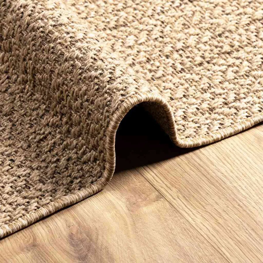 Tapis ZIZUR 140x200 cm aspect de jute intérieur et extérieur - 6
