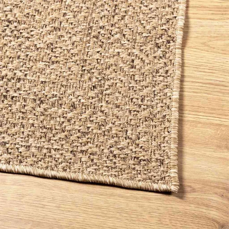 Tapis ZIZUR 140x200 cm aspect de jute intérieur et extérieur - 8