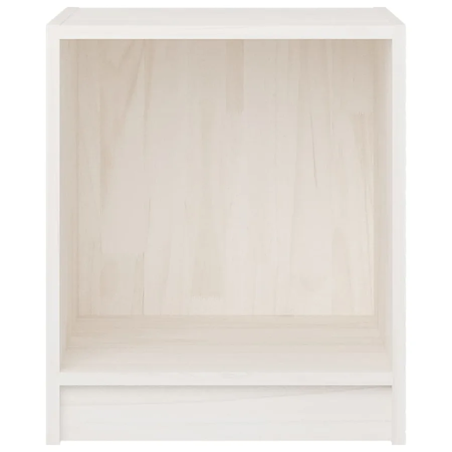 Tables de chevet 2 pcs Blanc 35,5x33,5x41,5 cm Pin massif - 6