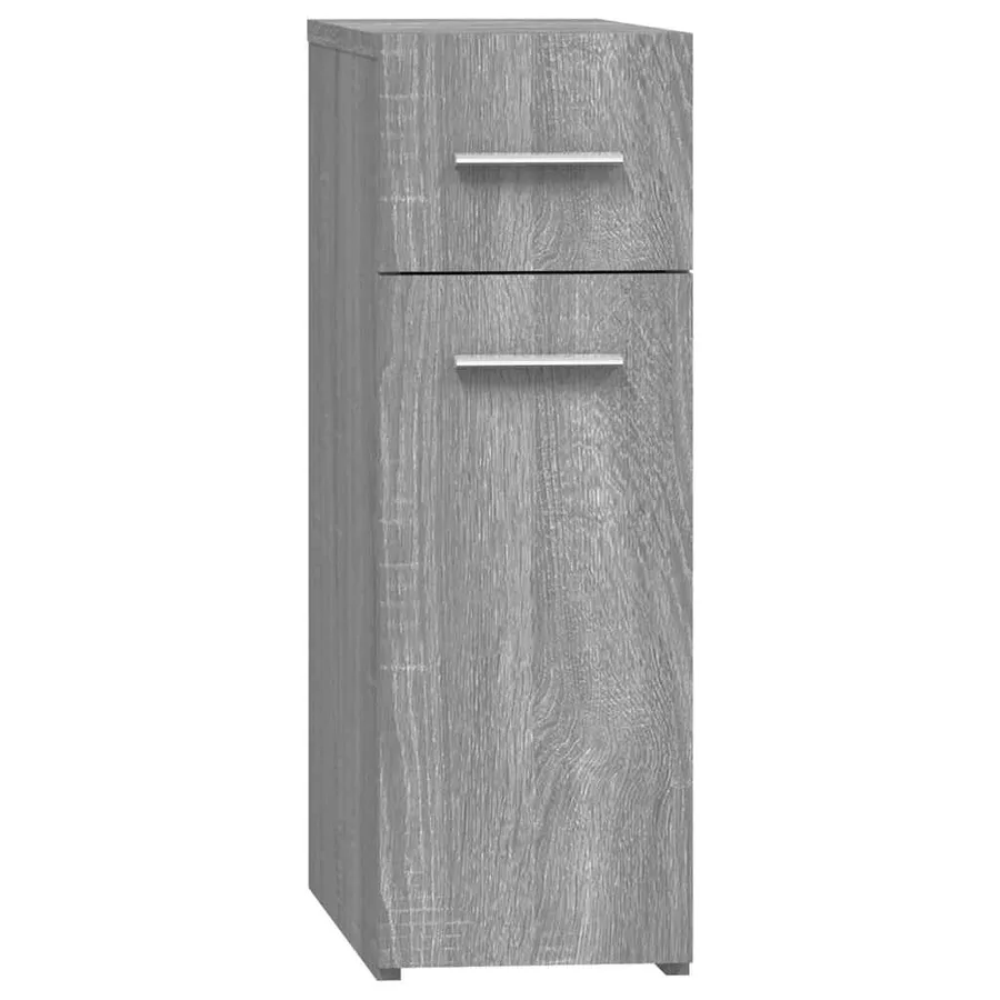 Armoire apothicaire Sonoma gris 20x45,5x60 cm Bois d'ingénierie - 2