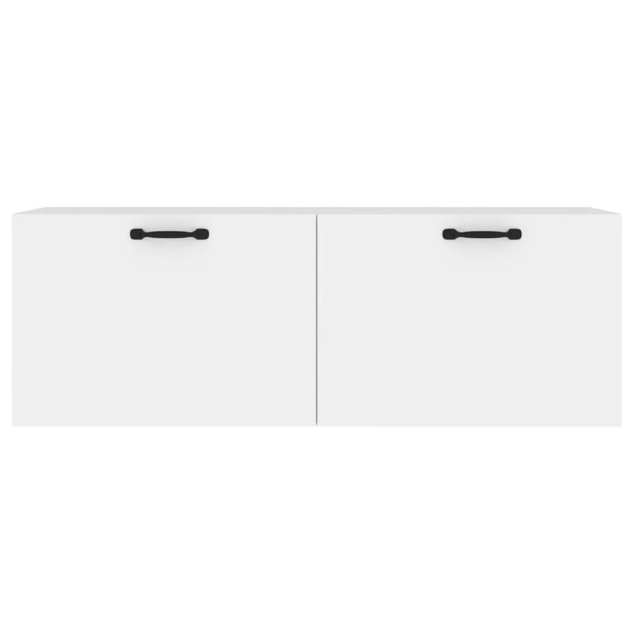 Armoire murale Blanc 100x36,5x35 cm Bois d'ingénierie - 5