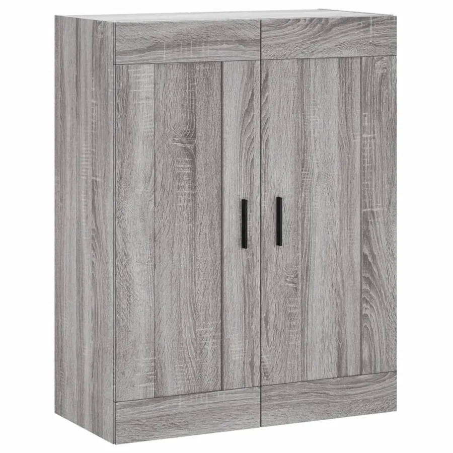 Armoires murales 2 pcs sonoma gris bois d'ingénierie - 5