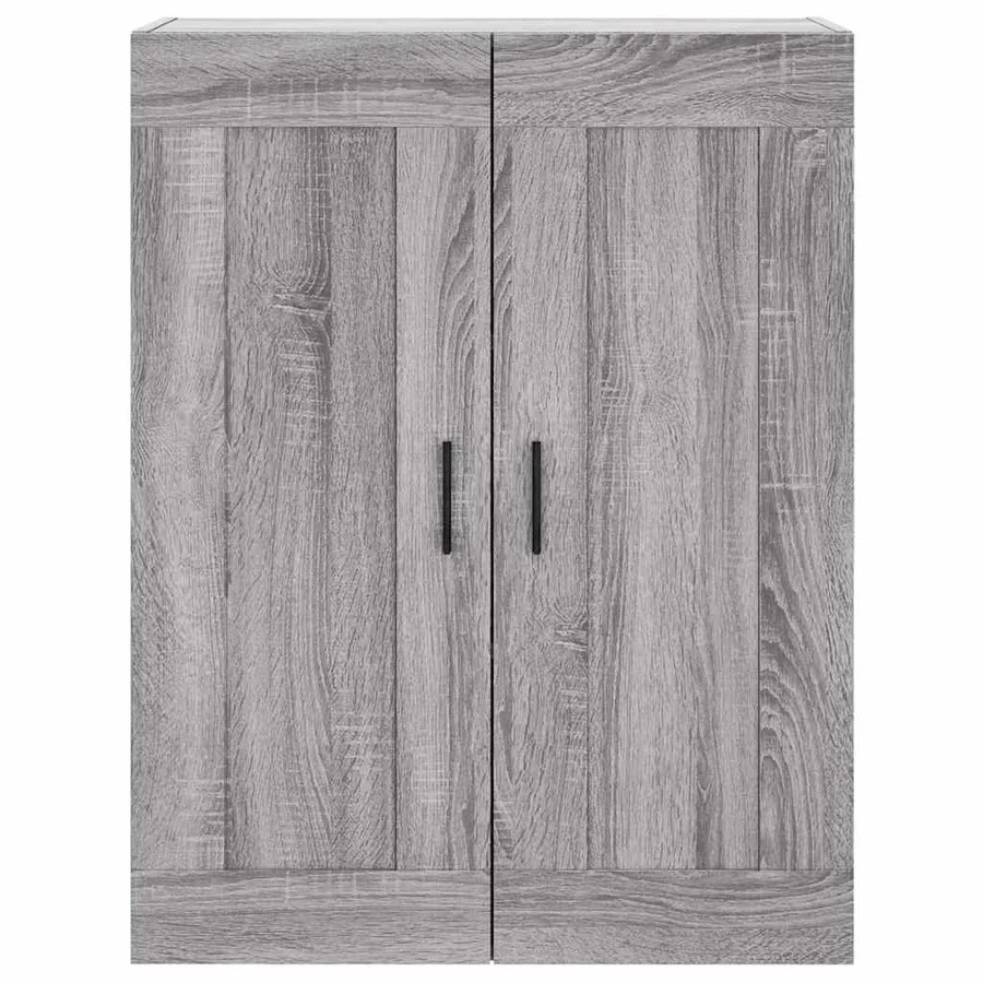 Armoires murales 2 pcs sonoma gris bois d'ingénierie - 6