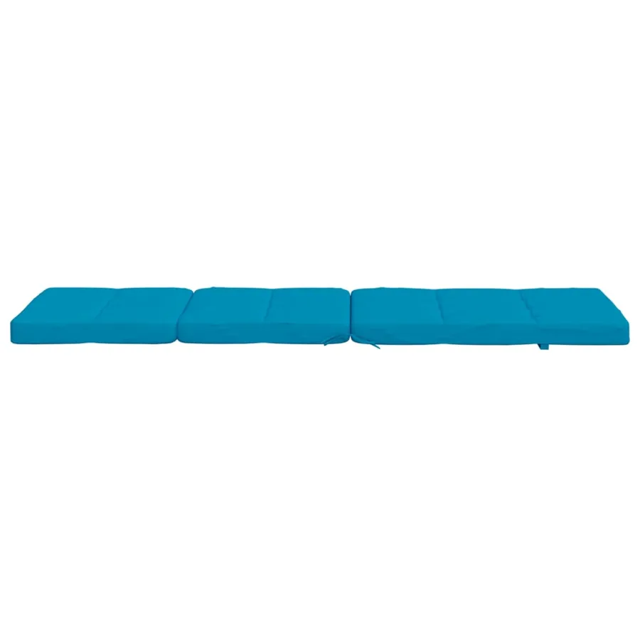 Coussins de chaise longue lot de 2 bleu clair tissu oxford - 8