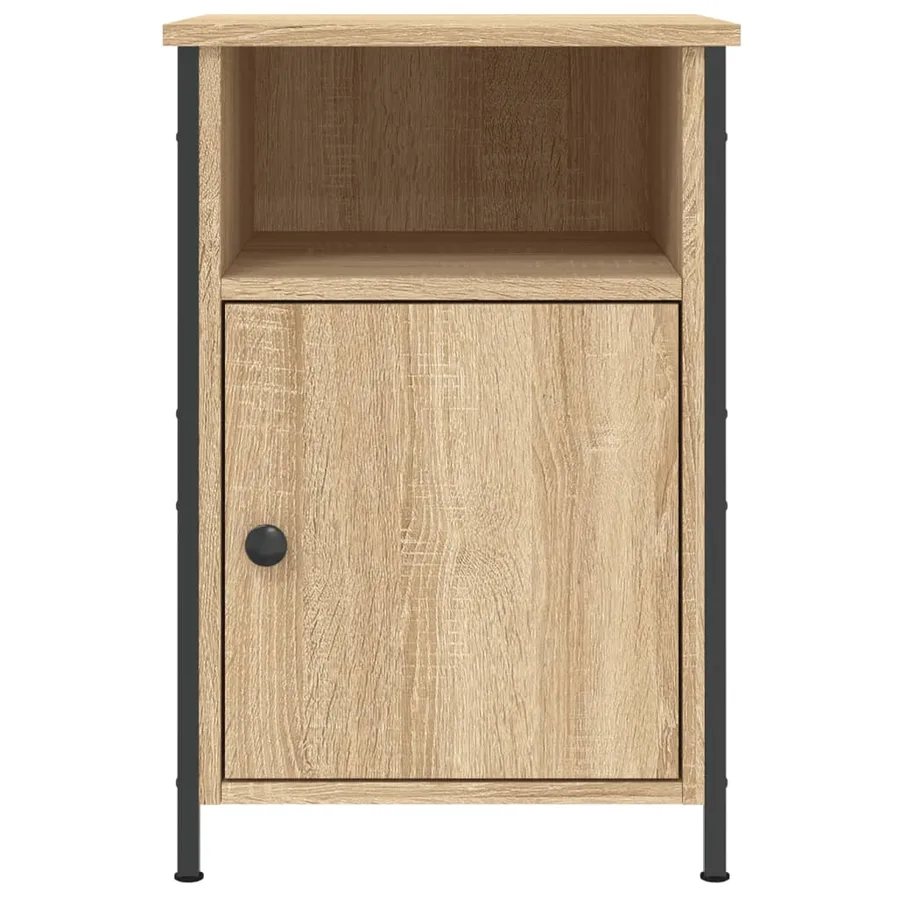 Table de chevet chêne sonoma 40x42x60 cm bois d'ingénierie - 5