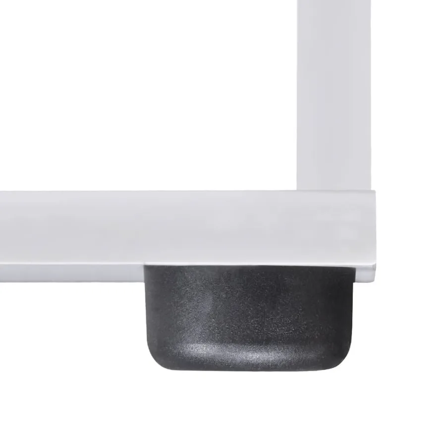Bibliothèque/étagère 142 cm Blanc - 6