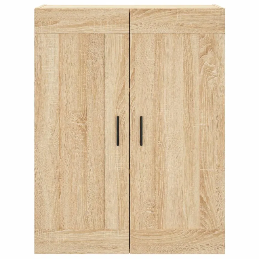 Buffet haut Chêne sonoma 69,5x34x180 cm Bois d'ingénierie - 6
