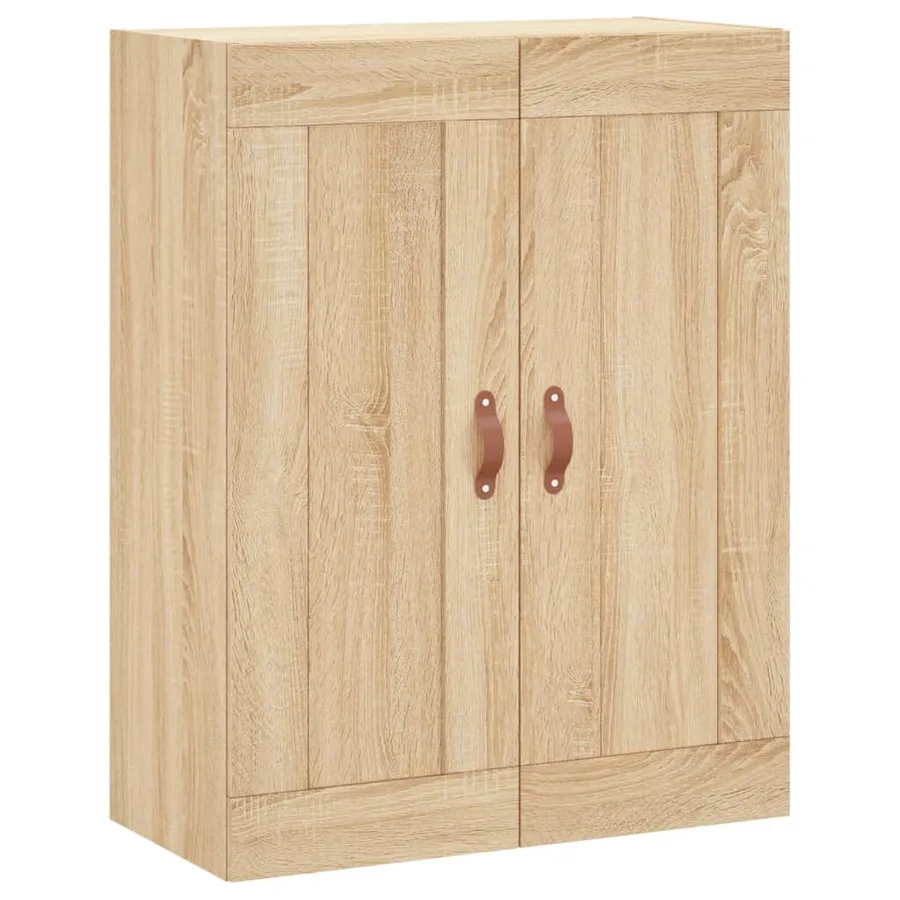 Buffet haut Chêne sonoma 69,5x34x180 cm Bois d'ingénierie - 4