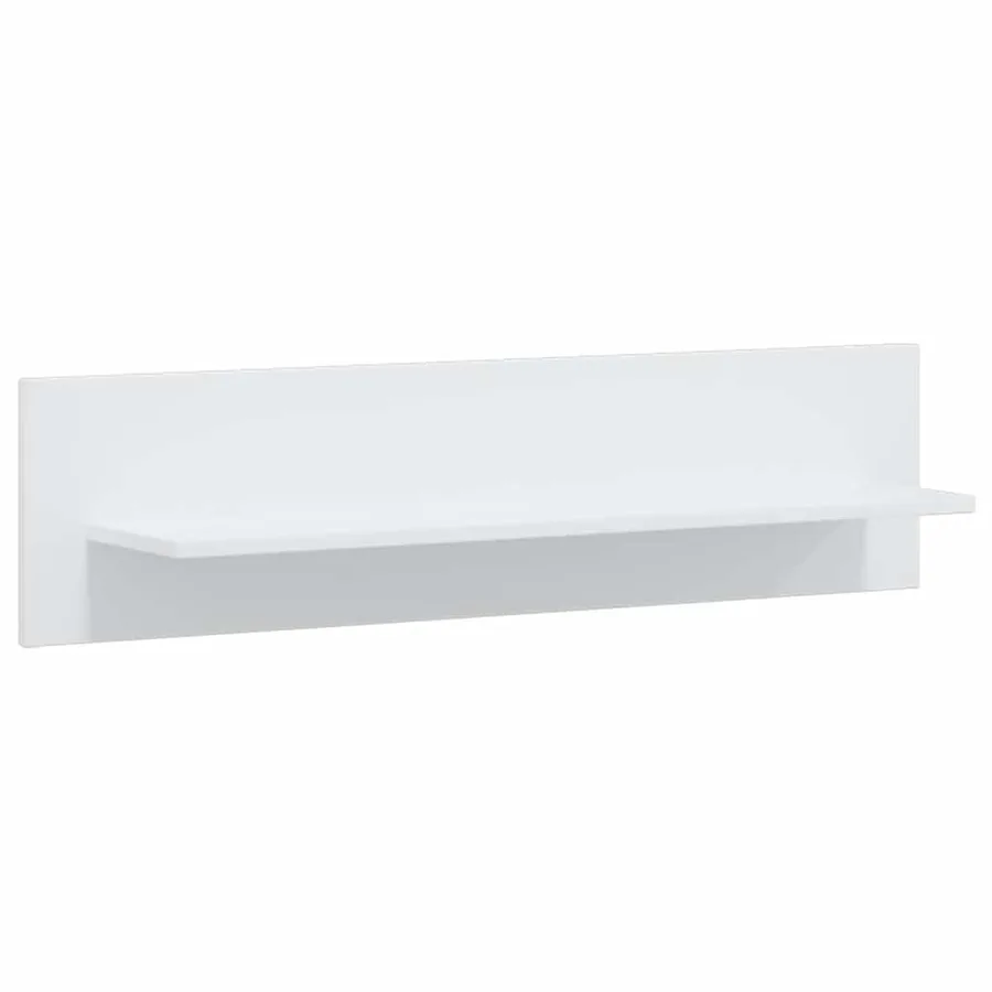 Meuble TV mural 5 pièces avec éclairage LED Noir - 11