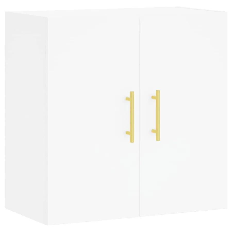 Armoire murale blanc 60x31x60 cm bois d'ingénierie - 2