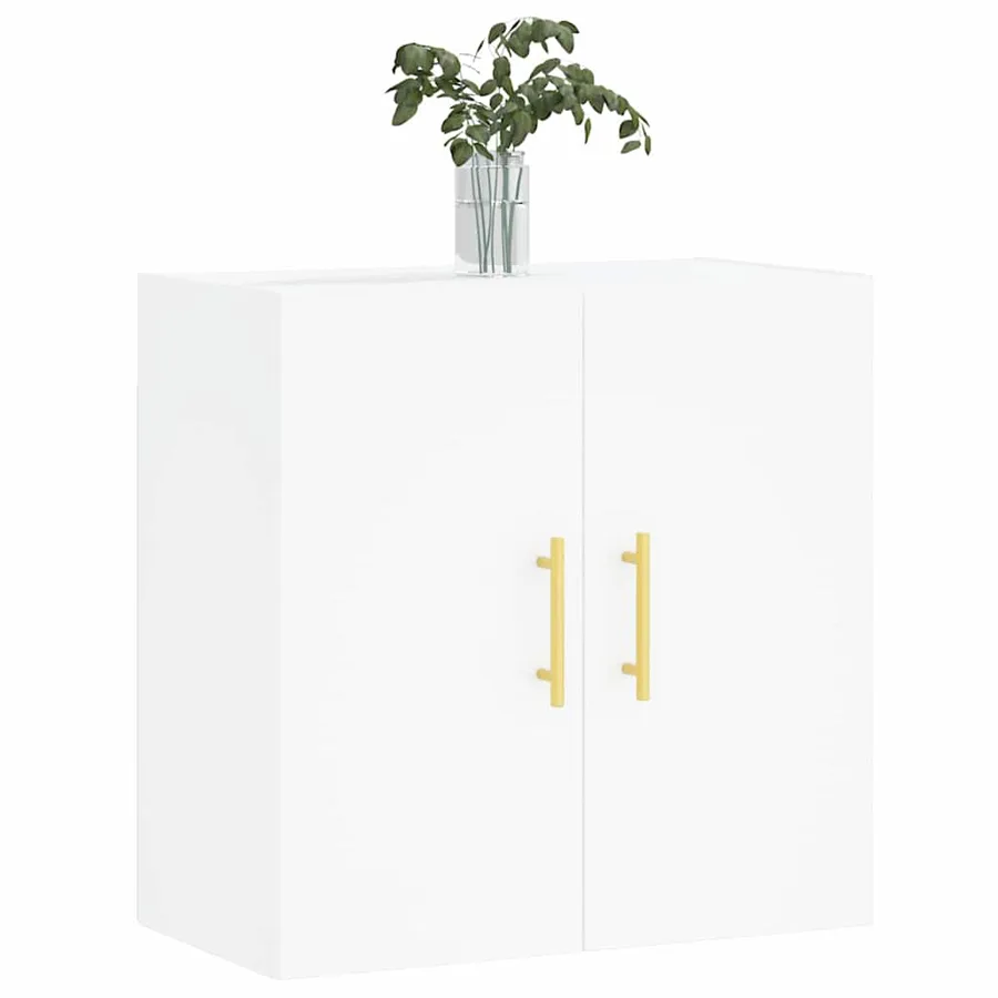 Armoire murale blanc 60x31x60 cm bois d'ingénierie - 3