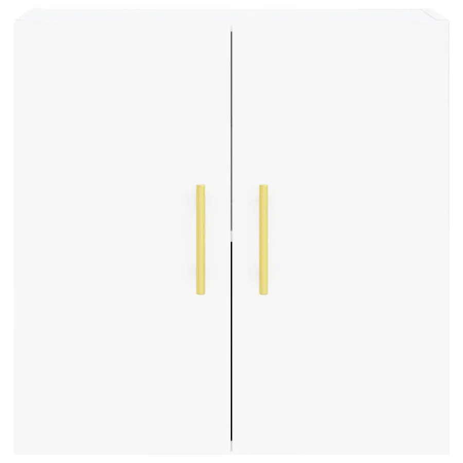 Armoire murale blanc 60x31x60 cm bois d'ingénierie - 5