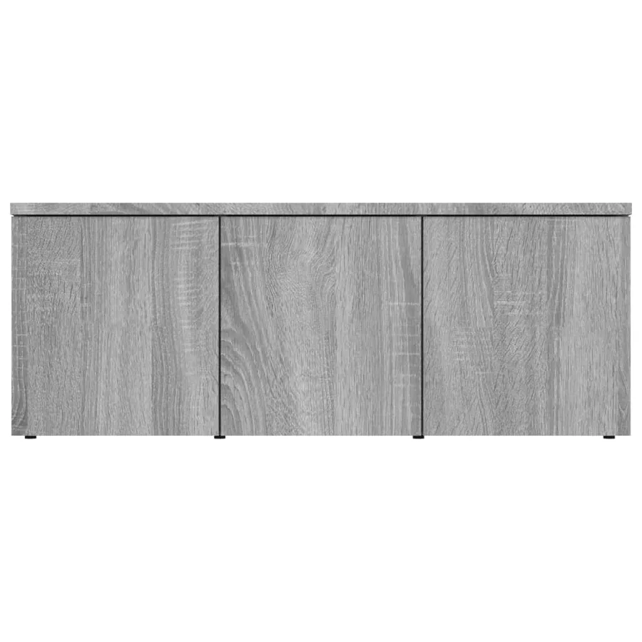 Meuble TV Sonoma gris 80x34x30 cm Bois d'ingénierie - 5