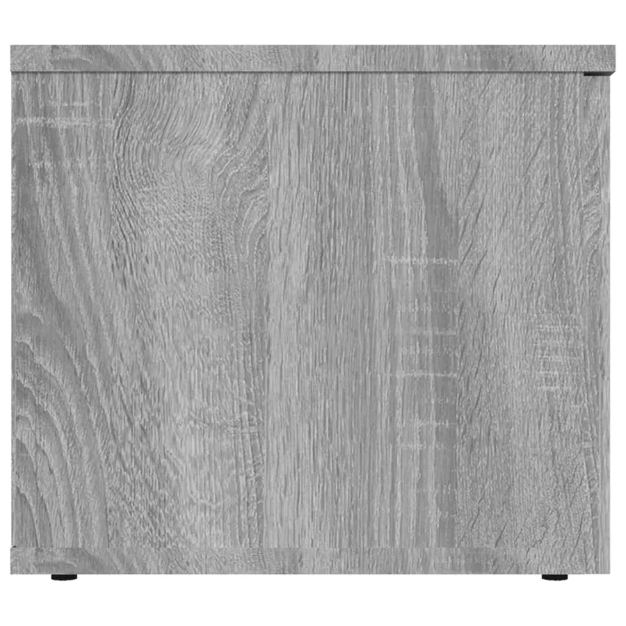 Meuble TV Sonoma gris 80x34x30 cm Bois d'ingénierie - 6
