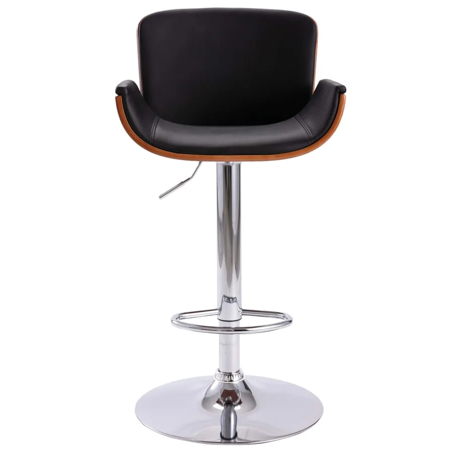 Tabouret de bar Noir Similicuir - 2