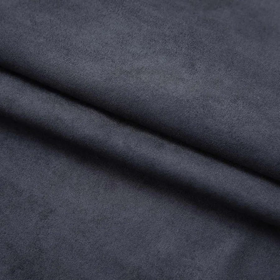 Rideaux occultants avec crochets 2 pcs Anthracite 140x175 cm - 4