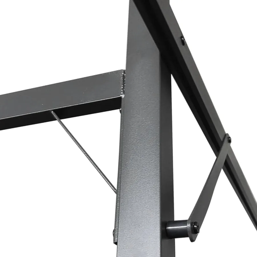 Pergola avec toit rétractable crème 589x292x230 cm - 7
