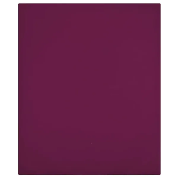 Draps-housses Jersey 2 pcs Bordeaux 180x200 cm Coton