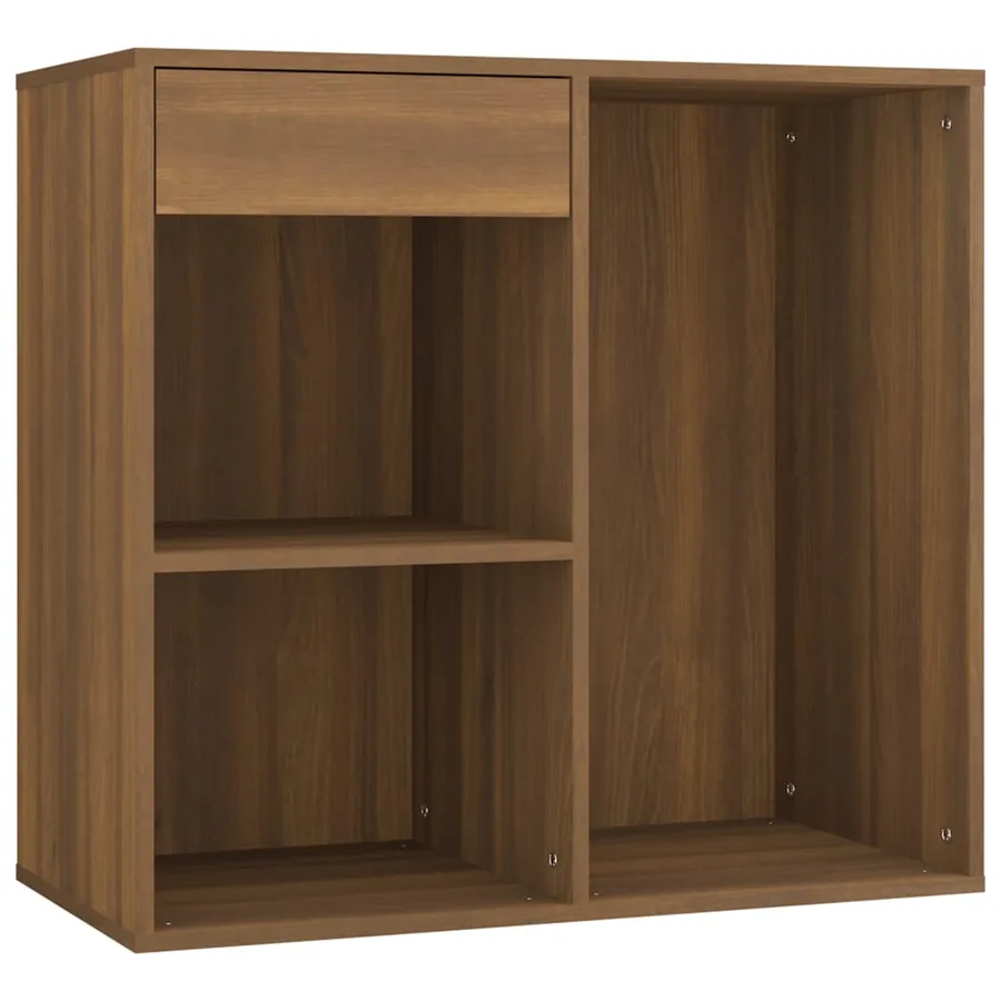 Ensemble de coiffeuse avec LED Chêne marron Bois d'ingénierie - 11