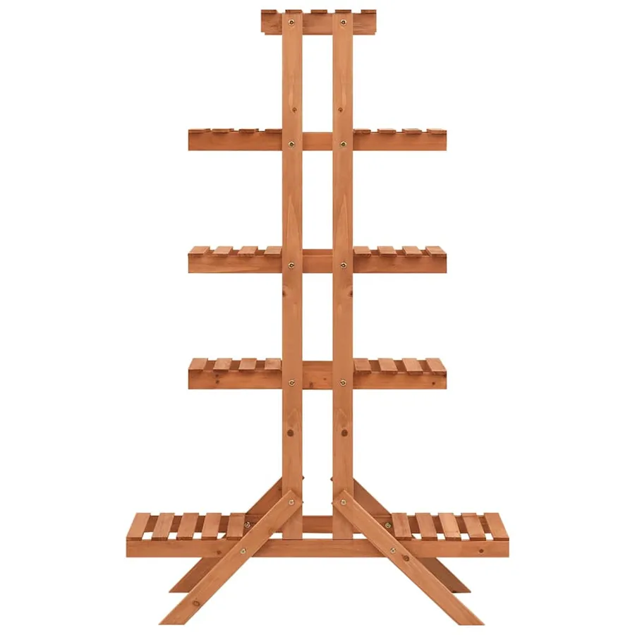 Support pour plantes 83x25x132 cm Bois de sapin massif - 2