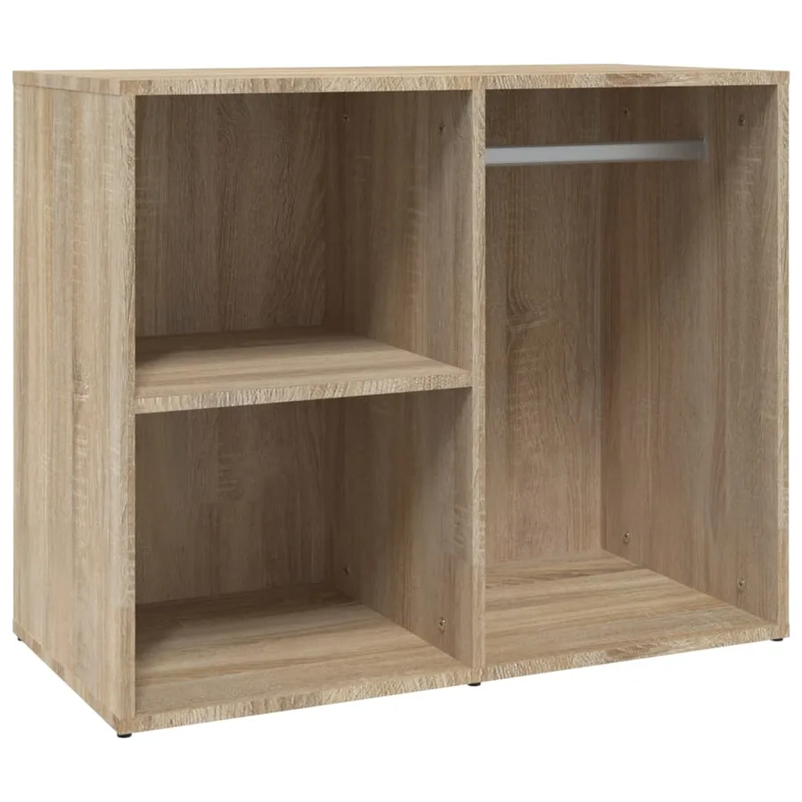 Armoire de dressing Chêne Sonoma 80x40x65 cm Bois d'ingénierie - 2