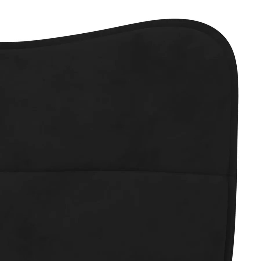 Chaises à manger lot de 2 Noir Velours - 7