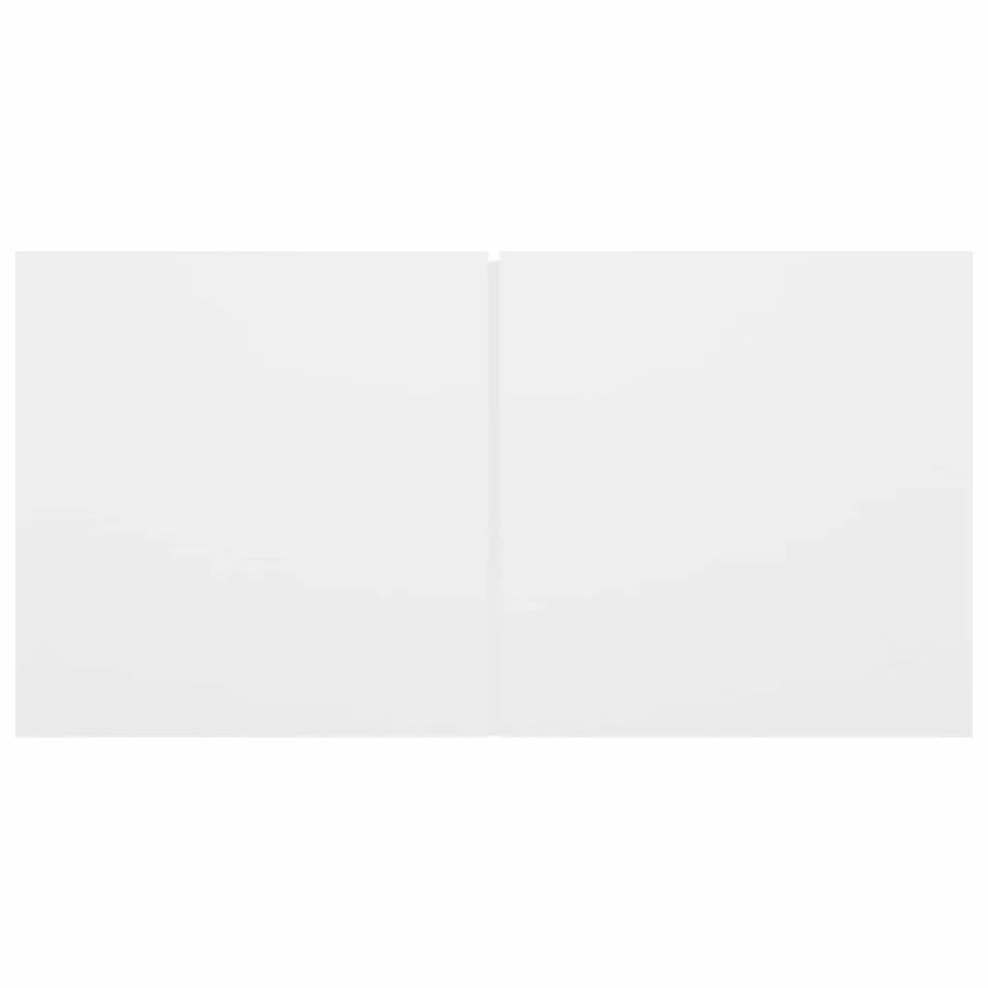 Ensemble de meubles TV 7 pcs Blanc Bois d'ingénierie - 7