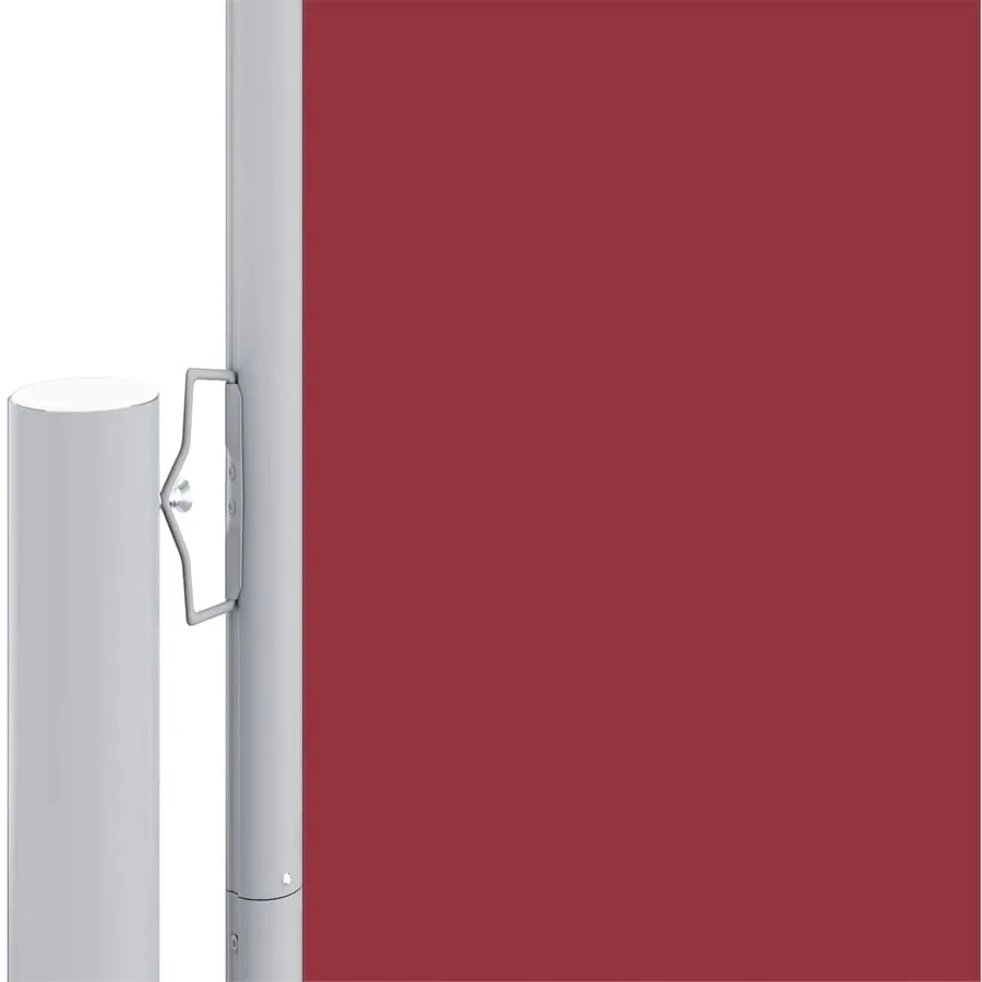 Auvent latéral rétractable Rouge 180x1000 cm - 3
