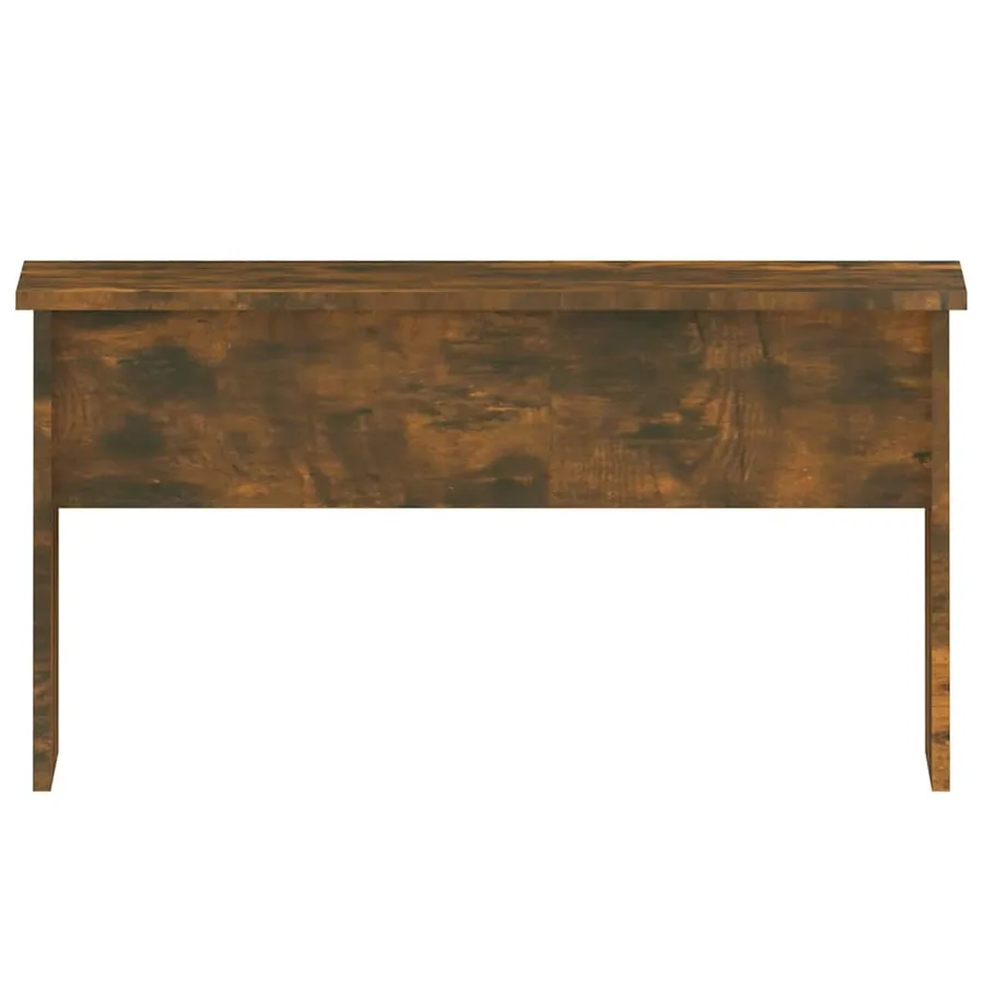 Table basse Chêne fumé 80x50,5x41,5 cm Bois d'ingénierie - 4