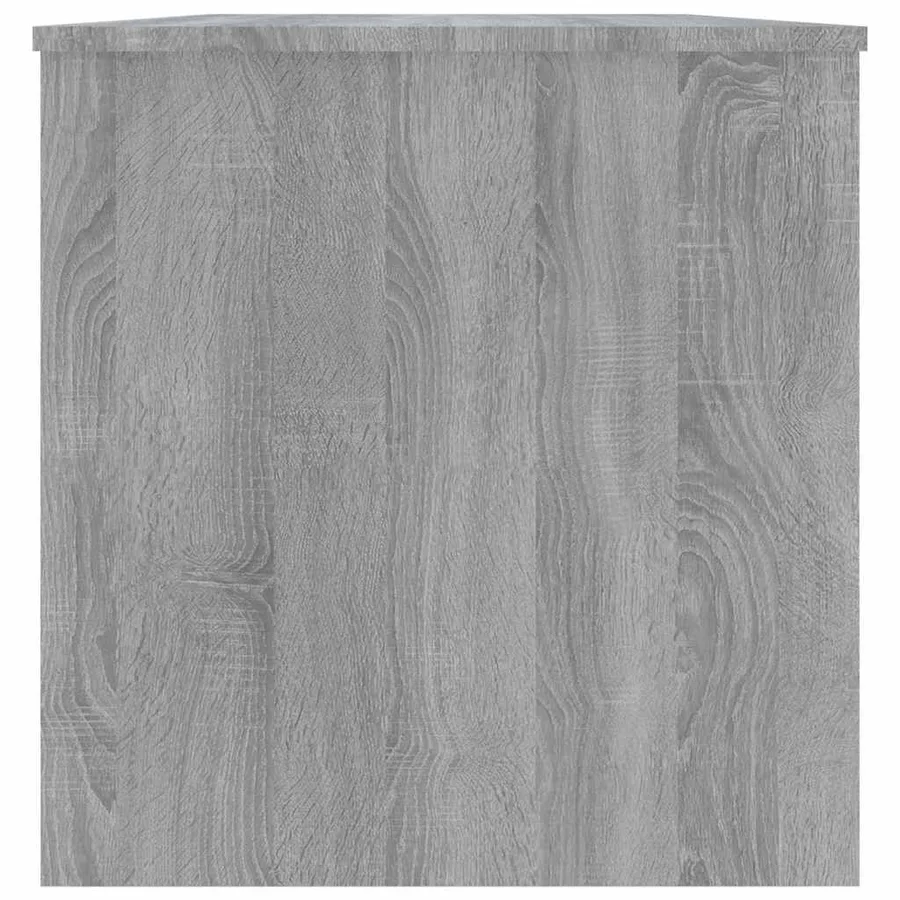 Table basse sonoma gris 102x50x52,5 cm bois d'ingénierie - 7
