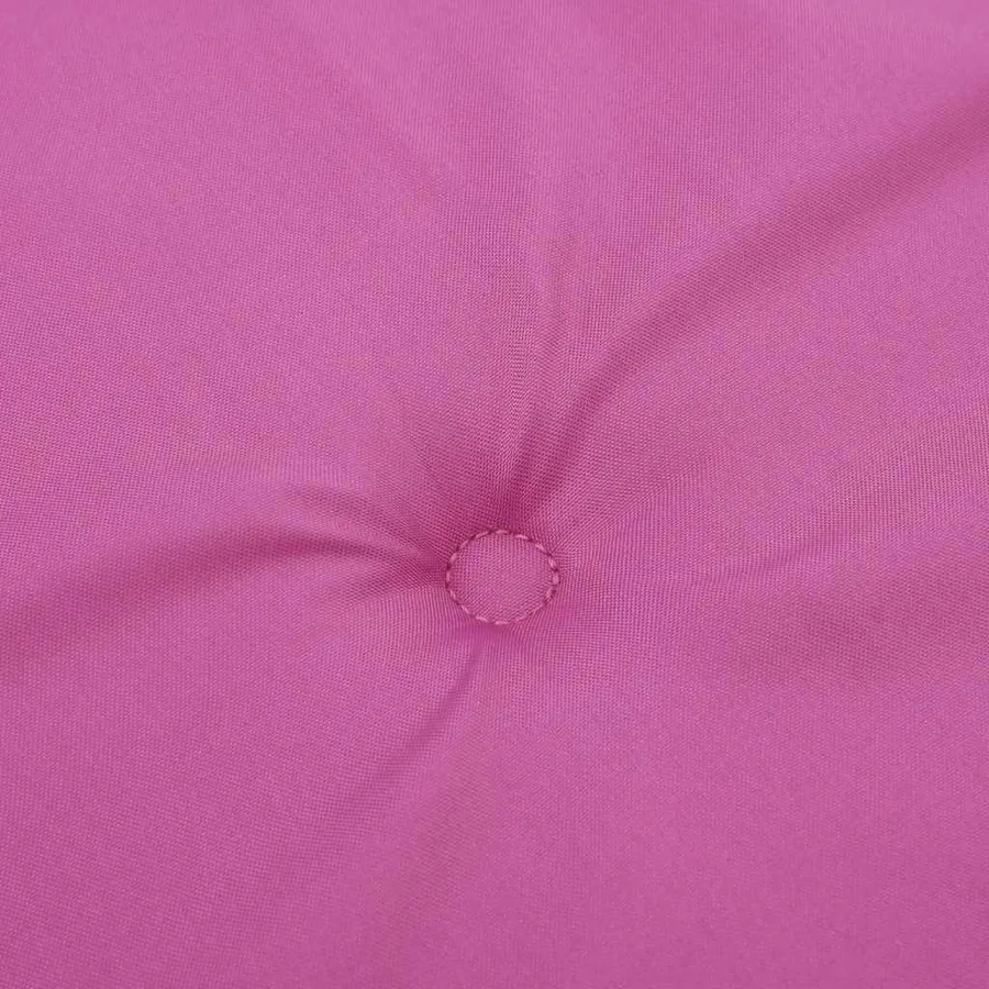 Coussin de banc de jardin rose 150x50x3 cm tissu oxford - 5