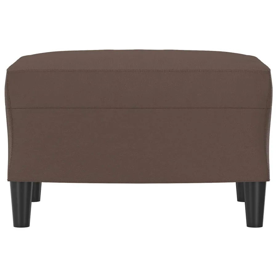 Repose-pied Marron 60x50x41 cm Similicuir - 3