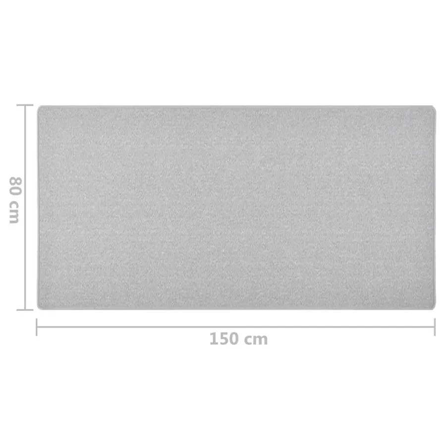 Tapis de couloir Gris clair 80x150 cm - 7