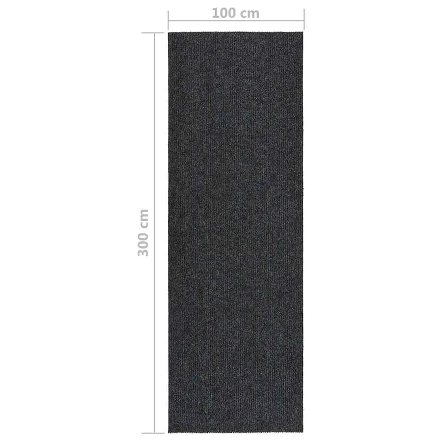 Tapis 100x300 cm Anthracite - 6