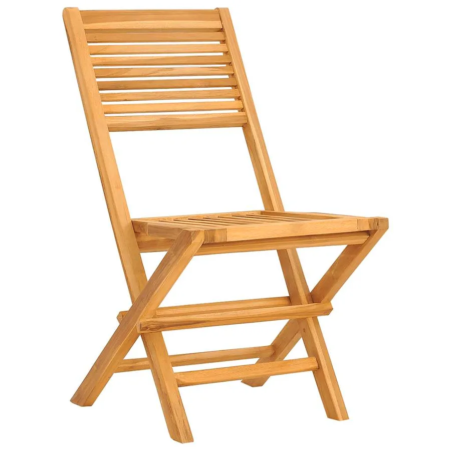 Ensemble à manger de jardin 5 pcs Bois de teck massif - 4