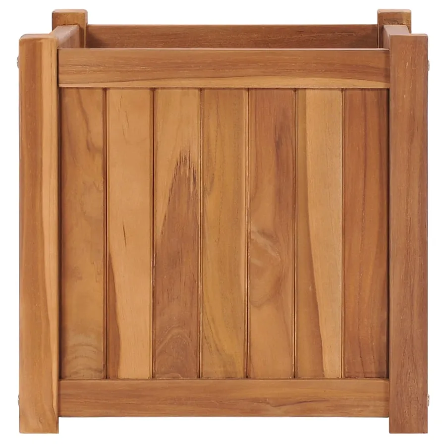 Lit surélevé 40x40x40 cm Bois de teck solide - 2
