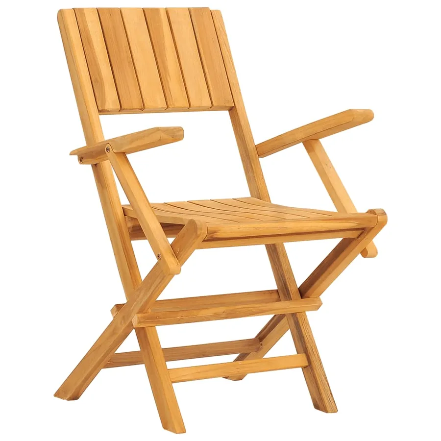 Ensemble à manger de jardin 5 pcs Bois de teck massif - 4